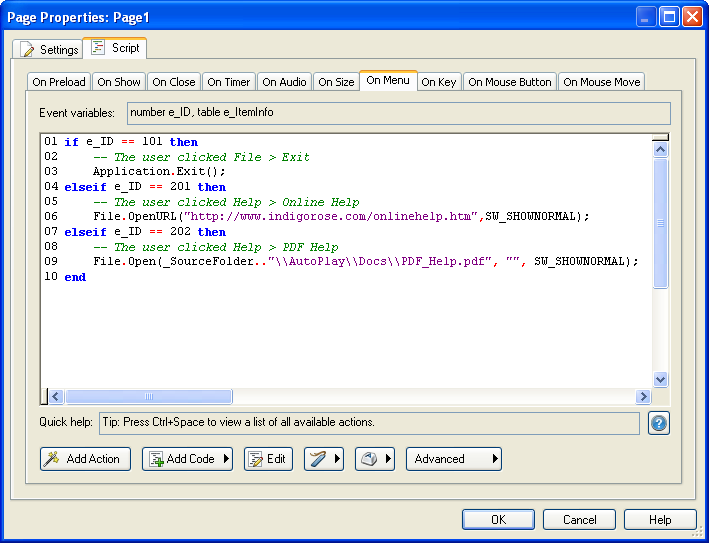 Screenshot